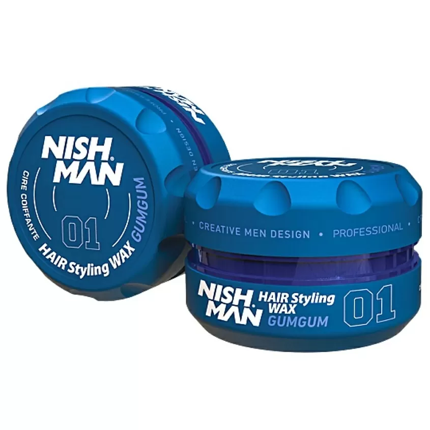 Nishman Aqua Hair Styling  Wax 01 GUMGUM - Воск для волос 100 мл