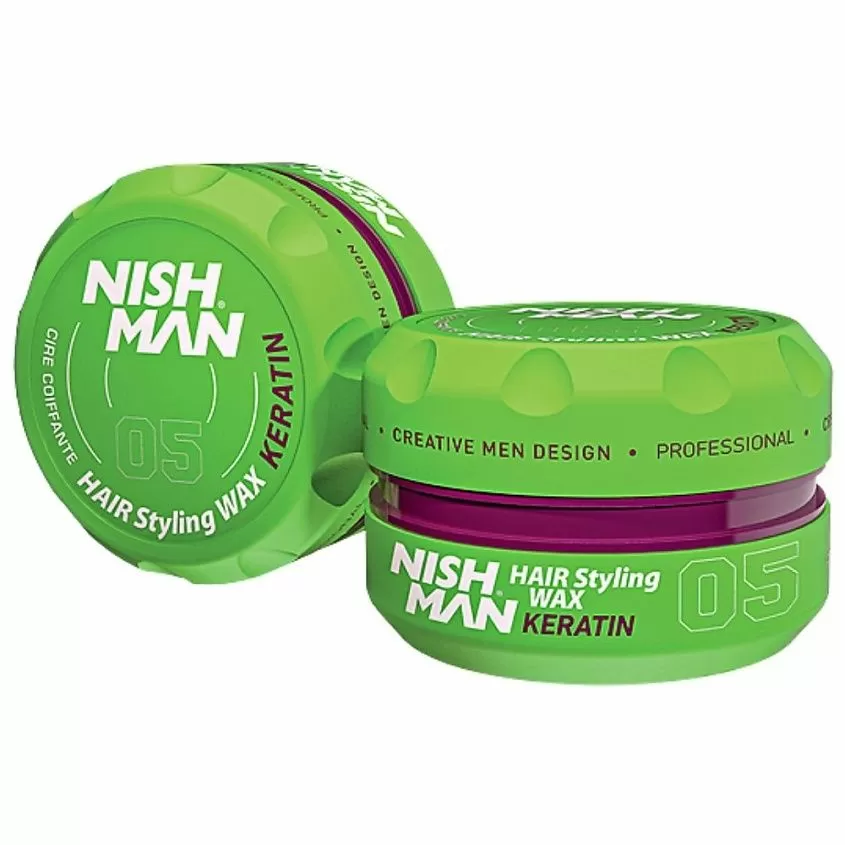 Nishman Aqua Hair Styling Wax 05 KERATIN - Воск для волос 150 мл