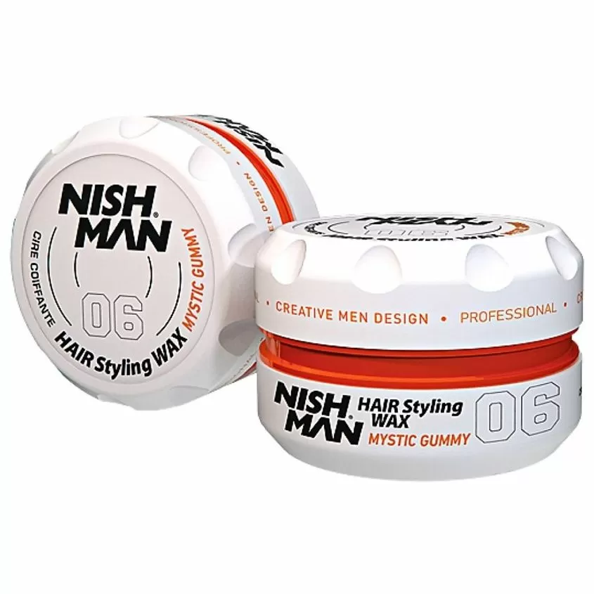 Nishman Aqua Hair Styling  Wax 06 MYSTIC GUMMY - Воск для волос 150 мл