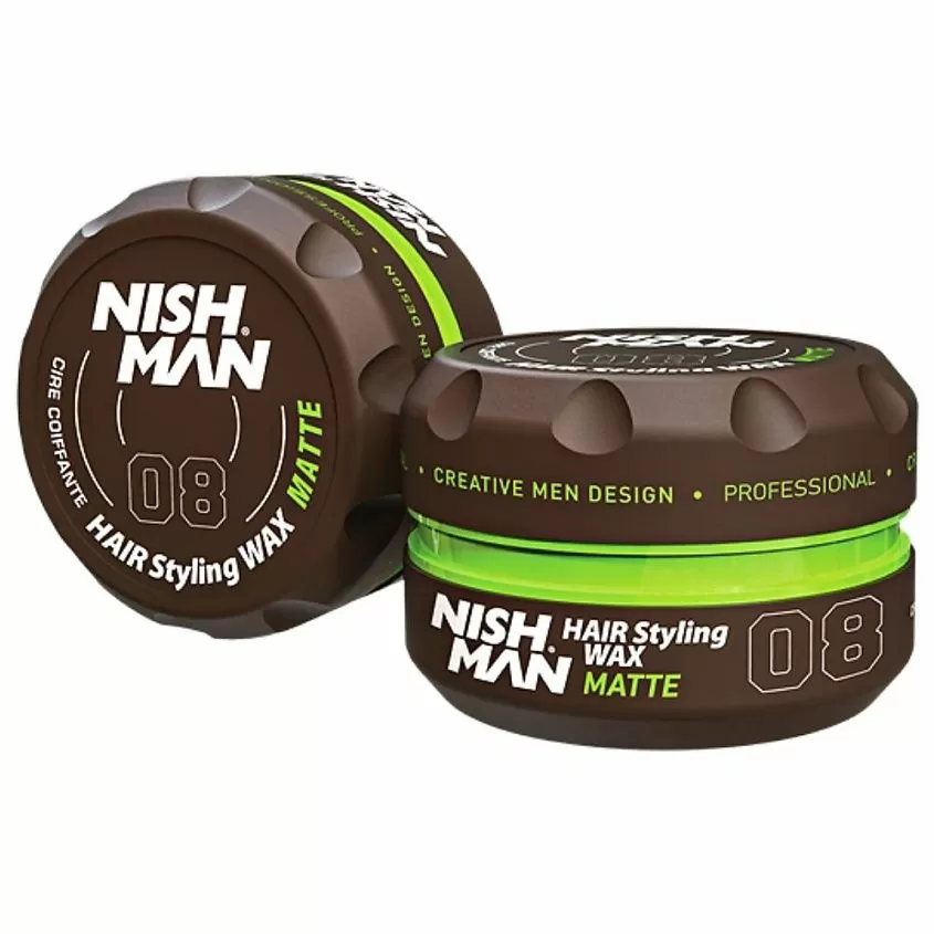 Nishman Hair Styling Matte Looking Wax 08 - Воск для волос 150 мл