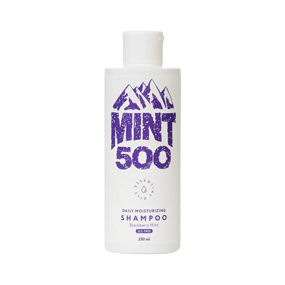 Mint500 Daily Moisturising SLS Free Shampoo Blackberry Mint - Шампунь увлажняющий  250 мл