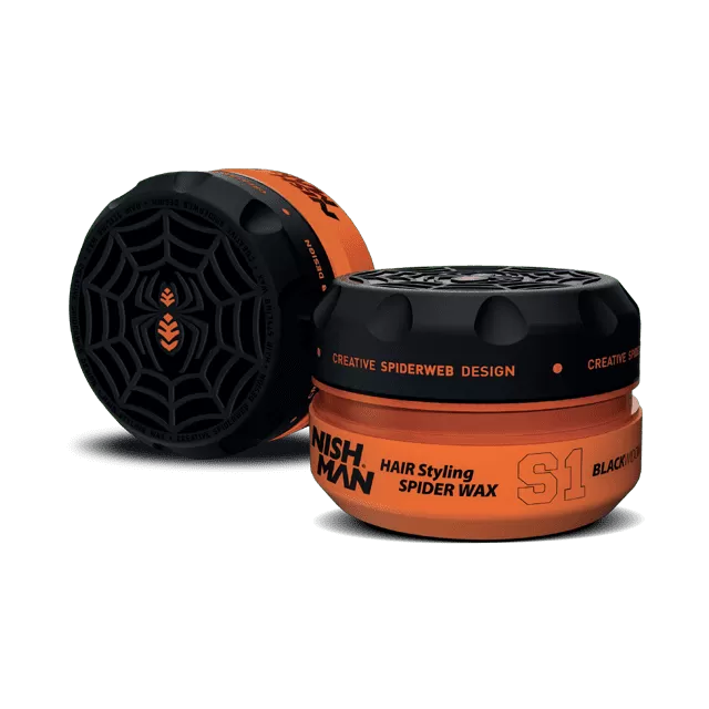 Nishman Aqua Spider Wax S1 Black Widow - Воск-паутинка для волос 150 мл