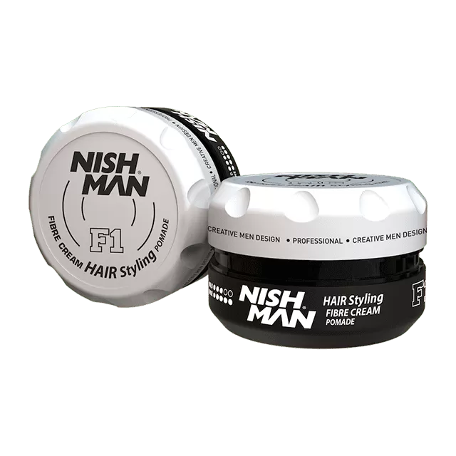 Nishman Hair Styling Fibre Cream Pomade F1 - Помада для волос 100 мл