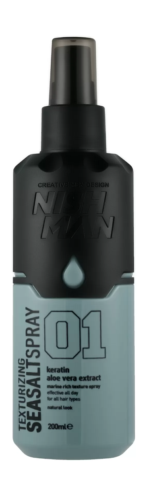 Nishman SeaSalt Spray - Спрей для волос с морской солью 200 мл