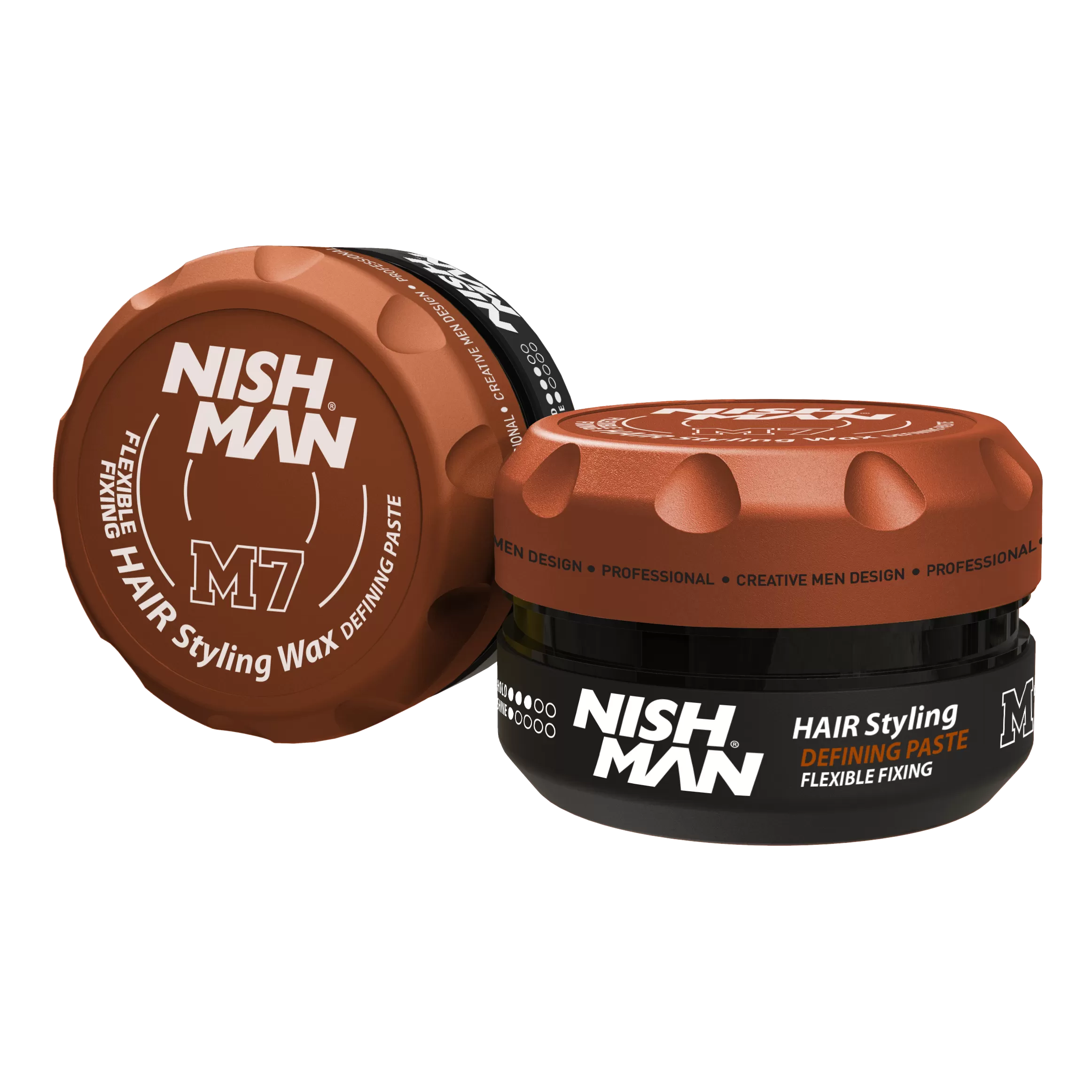 Nishman Hair Styling Matte Wax Flexible Fixing M7  - Воск для волос 100 мл