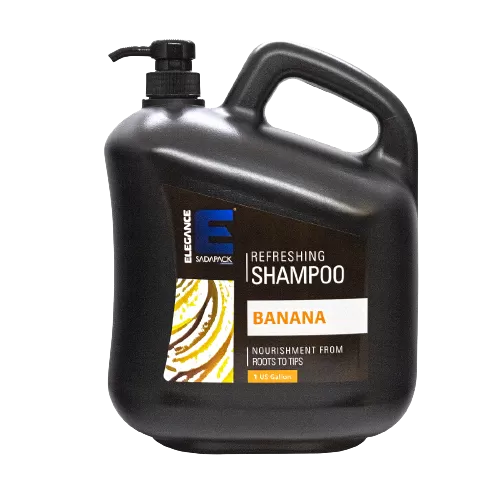 Elegance Refreshing Shampoo Banana - Шампунь для волос Банановый 3750 мл