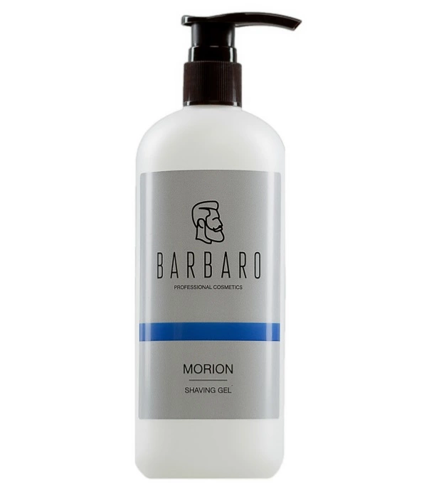 Barbaro Shaving Gel Morion - ​Непенящийся прозрачный гель для бритья 500 мл